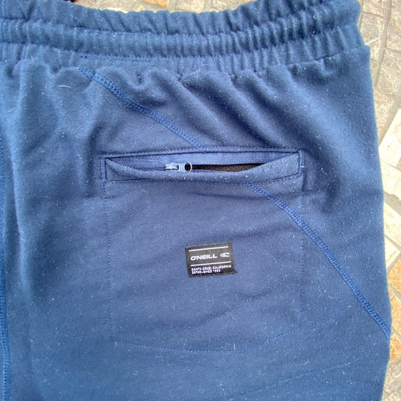 O’Neill Hybrid Navy Sweat Shorts - Picture 4 of 6